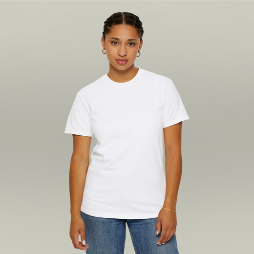 Unisex geverfd T-shirt